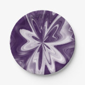 vlindervleugels papieren bordje (Voorkant)