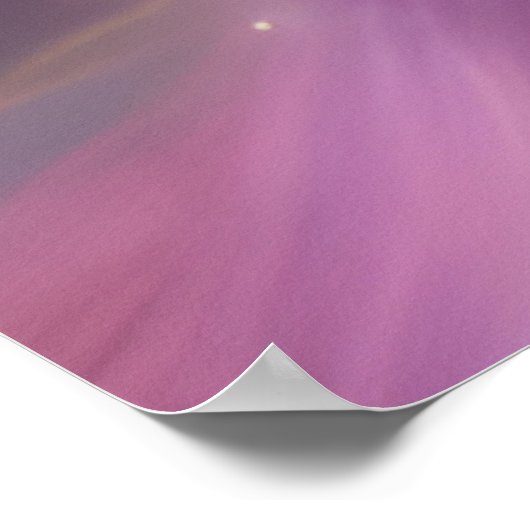 Vlindervleugels van een meisje met een teugeltje p poster (Hoek)