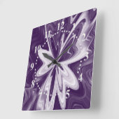 vlindervleugels vierkante klok (Hoek)