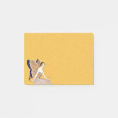  vlindervleugelvleugels van de fae Blond haar Post-it® Notes (Voorkant)