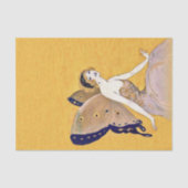  vlindervleugelvleugels van de fae Blond haar Tissuepapier (Voorkant)