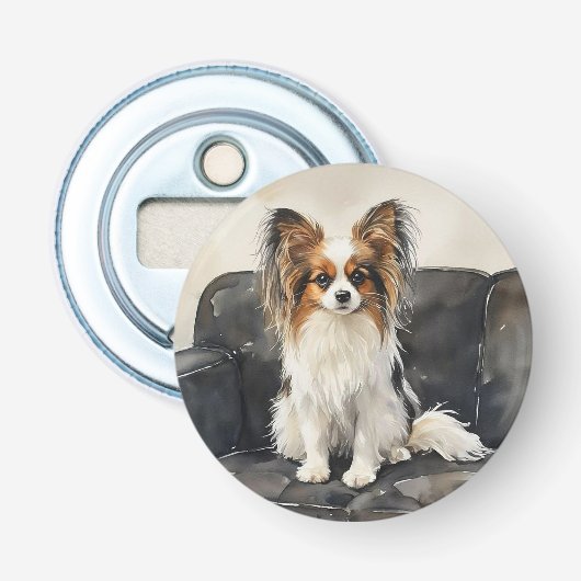 Vlindervlinder Button Flesopener (Voorkant)