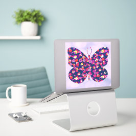  vlindervlinder Grote Sticker