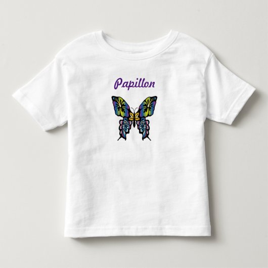 Vlindervlinder Kinder Shirts (Voorkant)
