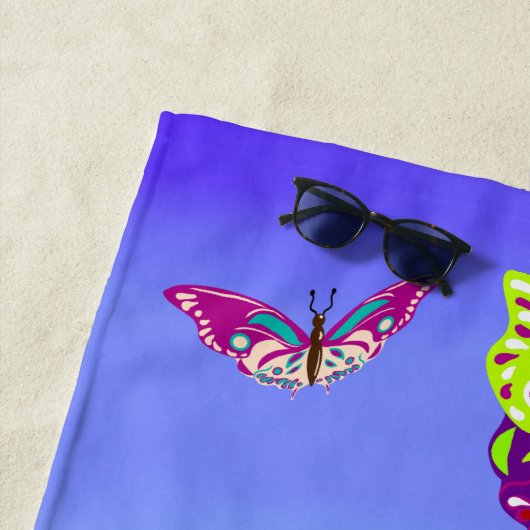 Vlindervlinder Strandlaken (In situ)