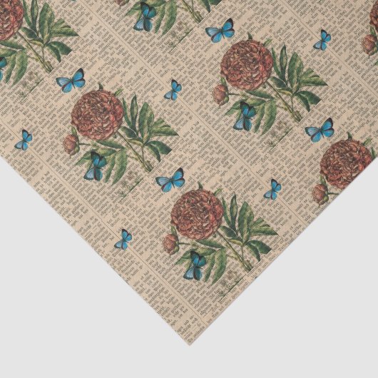  vlindervlinder tissuepapier (Detail)