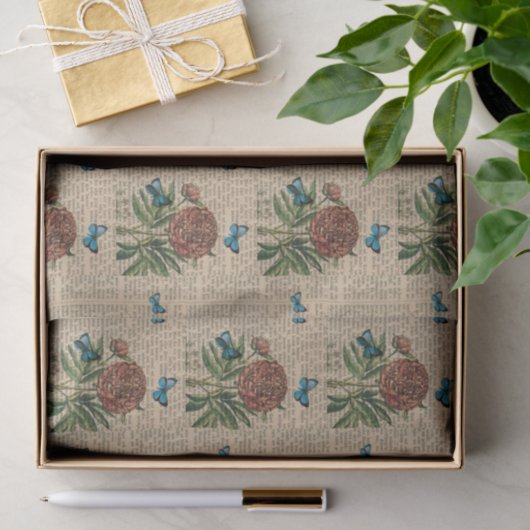  vlindervlinder tissuepapier (Geschenk)