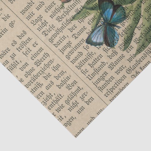  vlindervlinder tissuepapier (Detail)