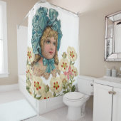 vlindervlinder voor douwergordijn douchegordijn (In situ)