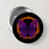 Vlindervlindernis Knop Ronde Button 7,6 Cm (Voorkant /achterkant)