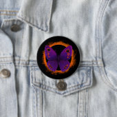 Vlindervlindernis Knop Ronde Button 7,6 Cm (In situ)