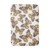 Vlindervlinderpatroon van geslepen dame badmat (Voorkant Verticaal)