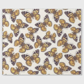 Vlindervlinderpatroon van geslepen dame cadeaupapier (Vlak)