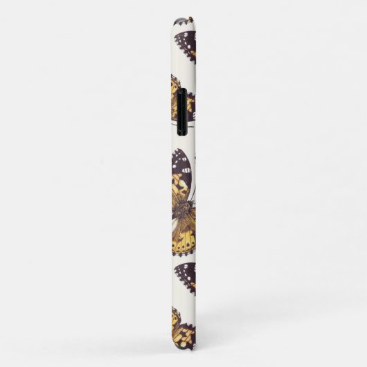 Vlindervlinderpatroon van geslepen dame Case-Mate iPhone case (Achterkant/rechts)