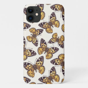 Vlindervlinderpatroon van geslepen dame Case-Mate iPhone case