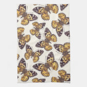 Vlindervlinderpatroon van geslepen dame theedoek (Verticaal)