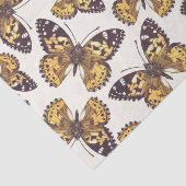 Vlindervlinderpatroon van geslepen dame tissuepapier (Detail)