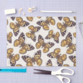 Vlindervlinderpatroon van geslepen dame tissuepapier (Craft)