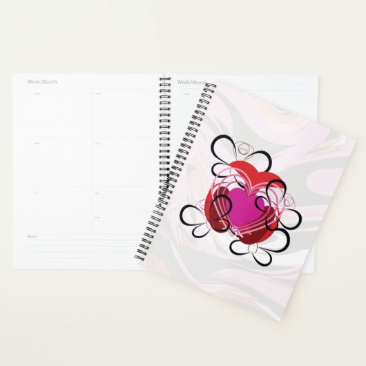 Vlindervlindersliefde | Hartslag van Liefdegemarme Planner (Display)
