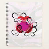Vlindervlindersliefde | Hartslag van Liefdegemarme Planner (Voorkant)