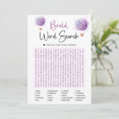 Vlindervlucht Woordzoekspel Kaart (Staand voorkant)