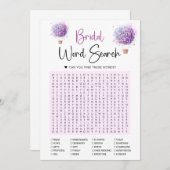 Vlindervlucht Woordzoekspel Kaart (Voorkant / Achterkant)