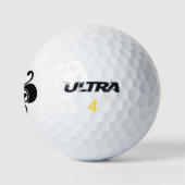 Vlindervormige Goka Golfballen (Logo)