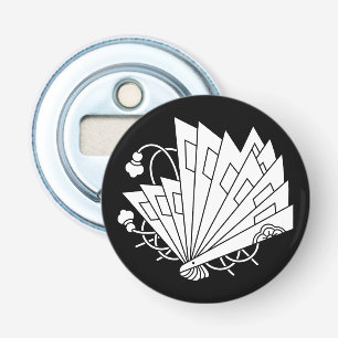 Vlindervormige ventilatoren (Hi-Ohgi cho) Button Flesopener