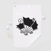 Vlindervormige waaier (Ageha) Golfhanddoek (Insitu)