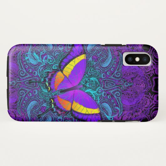 Vlindervreugde Sterk Case-Mate iPhone Case (Achterkant (horizontaal))