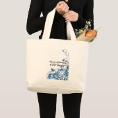 vlindervriendelijkheid draaikolk grote tote bag (Voorkant (product))
