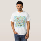 Vlindervrouw T-shirt (Voorkant volledig)