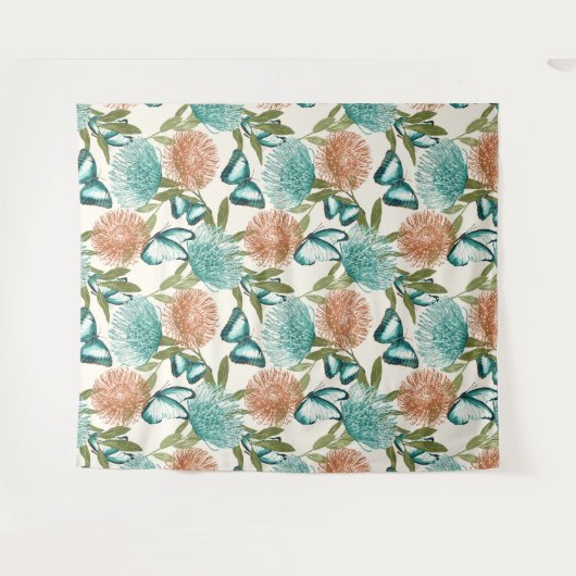 vlinderwandkleed wandkleed (Voorkant (horizontaal))