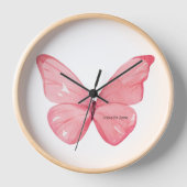 Vlinderwandklok: Natuur-geïnspireerd ontwerp (Voorkant)