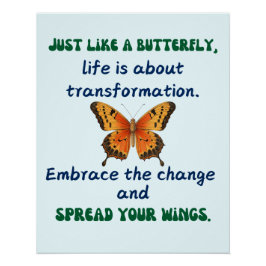 Vlinderwijsheid: Perfect Poster