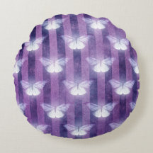 Vlinderwitte paarse gestreepte patroon mystiek