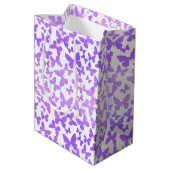 Vlinderworp (lavendel) medium cadeauzakje (Achterkant Gekanteld)