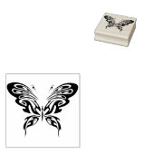 vlinderzegel voor abstracte kunst rubberstempel (Gestempeld)