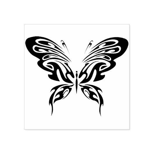 vlinderzegel voor abstracte kunst rubberstempel (Afrduk)