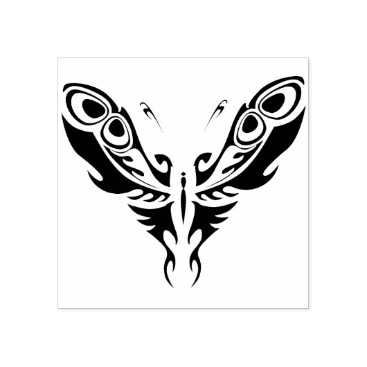 vlinderzegel voor abstracte kunst rubberstempel (Afrduk)