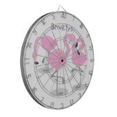 Vlingo trio cartoon dartbord (Voorkant Links)