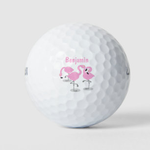 Vlingo trio cartoon golfballen