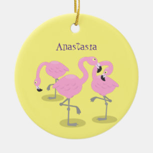 Vlingo trio cartoon keramisch ornament