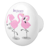 Vlingo trio cartoon keramische knop (Rechts)