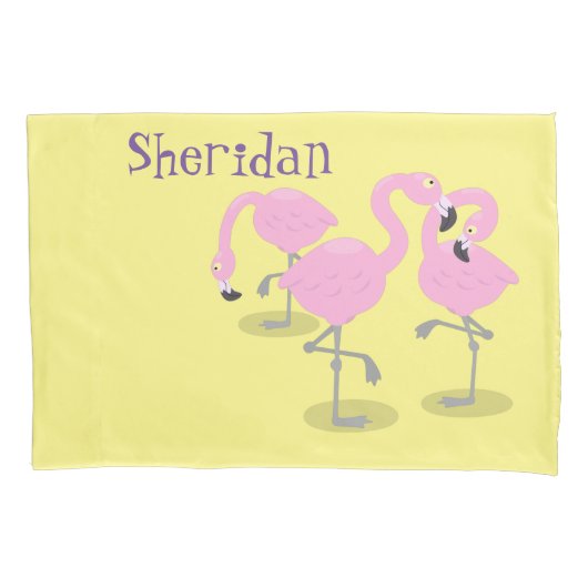 Vlingo trio cartoon kussensloop (Voorkant)