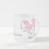 Vlingo trio cartoon matglas koffiemok (Voorkant rechts)