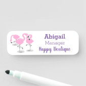 Vlingo trio cartoon naamplaatje (In situ)