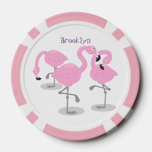 Vlingo trio cartoon poker chips (Achterkant)