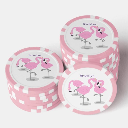 Vlingo trio cartoon poker chips (Opstapeling)