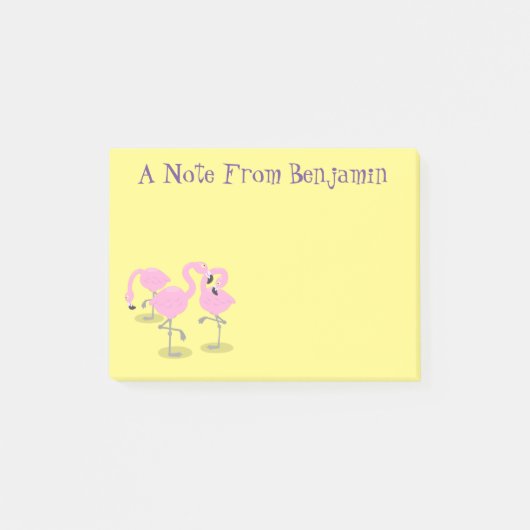 Vlingo trio cartoon post-it® notes (Voorkant)